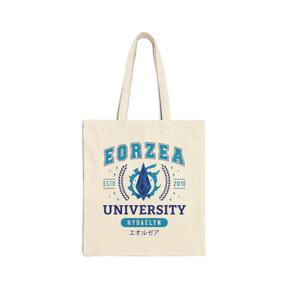 Eorzea University Cotton Canvas Tote Bag