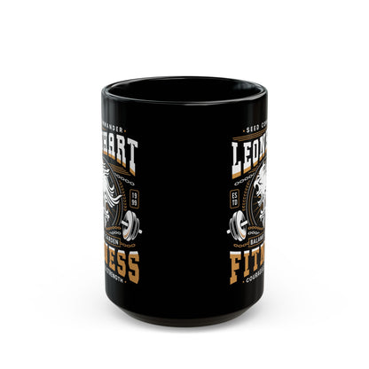 Squall Seed Fitness Emblem Black Mug