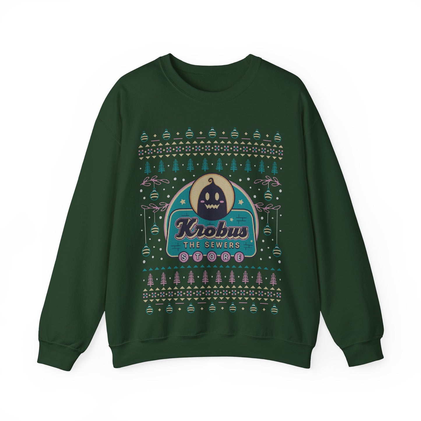 Krobus The Merchant Ugly Sweater Unisex Crewneck Sweatshirt