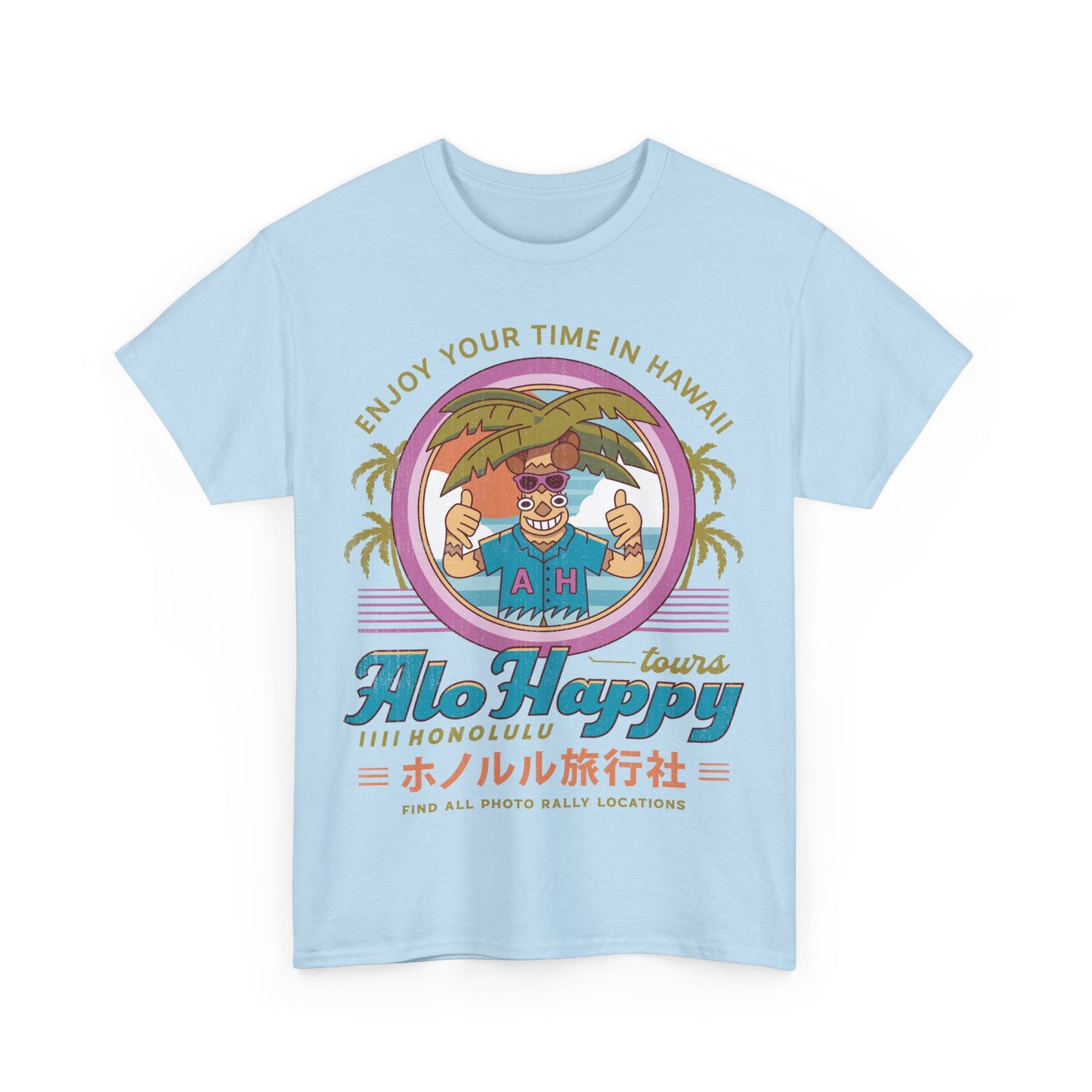 Alo Happy Tours Vintage Unisex T-Shirt