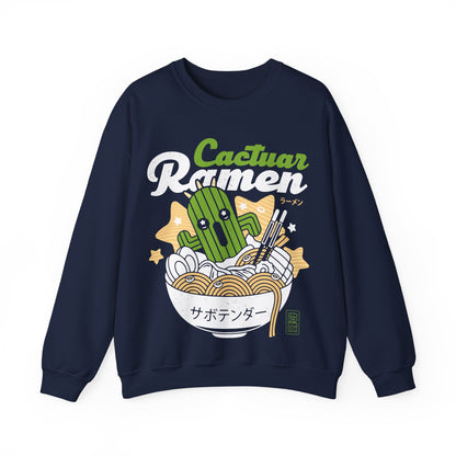 Cactuar Ramen Aesthetic Unisex Crewneck Sweatshirt