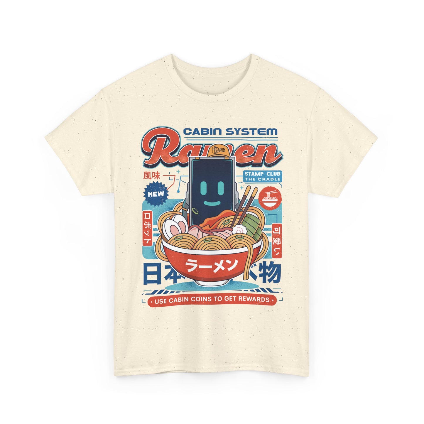 Cabin Coins Ramen Vintage Unisex T-Shirt
