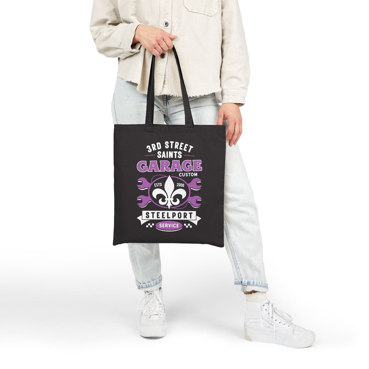 Third Street Saints Garage Tote Bag