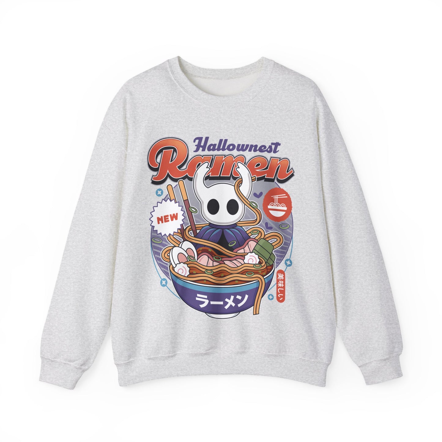 Hallownest Ramen Vintage Unisex Crewneck Sweatshirt