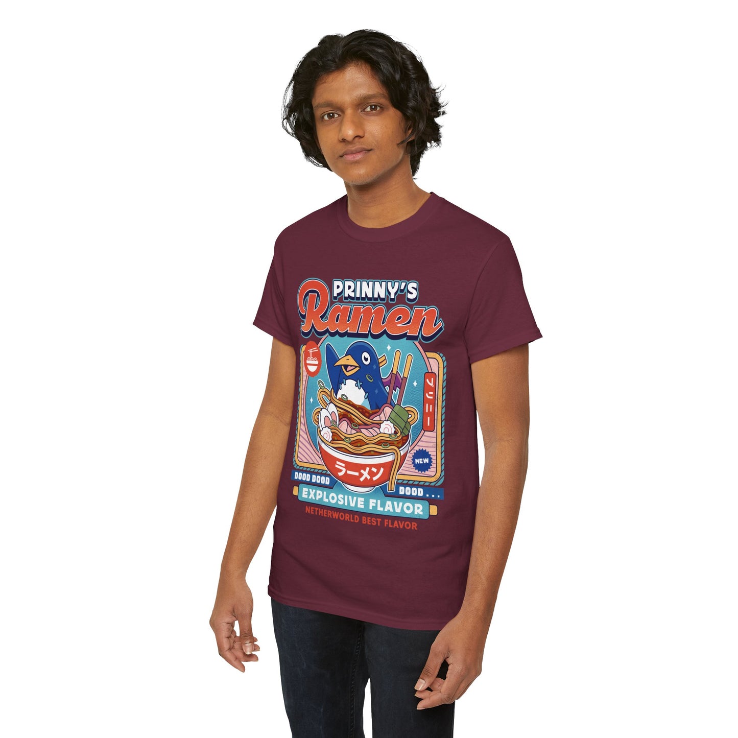 Prinny Dood Ramen Vintage Unisex T-Shirt