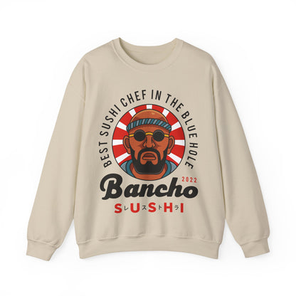 Bancho Sushi Emblem Unisex Crewneck Sweatshirt