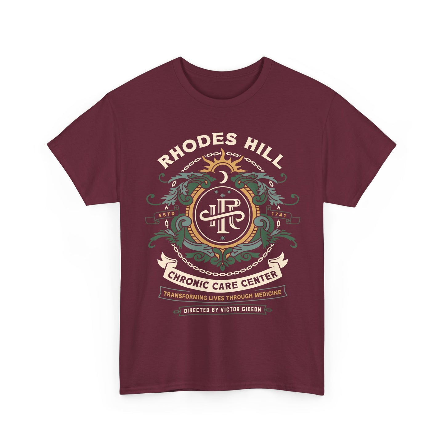 Rhodes Hill Chronic Care Center Crest Unisex T-Shirt