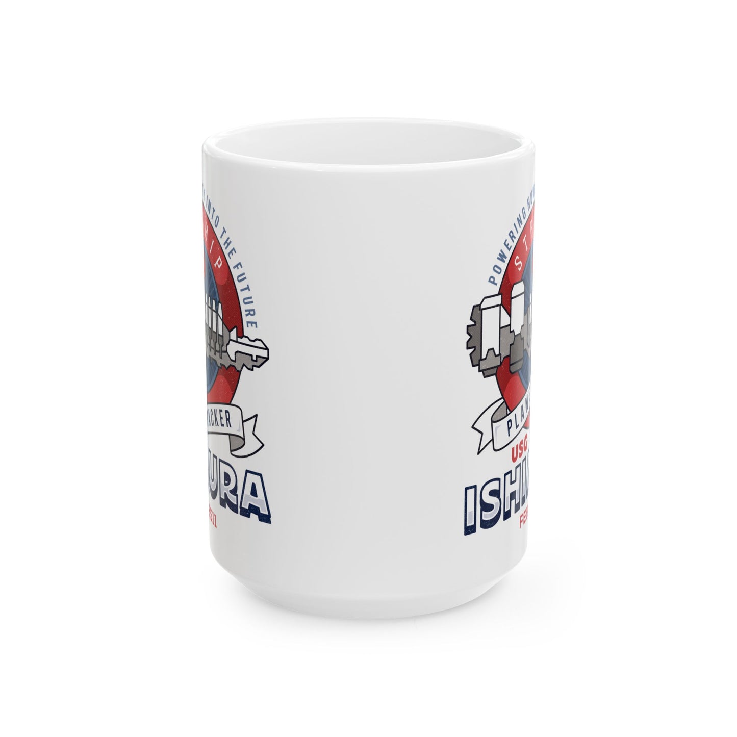 Ishimura Vintage Emblem Ceramic Mug