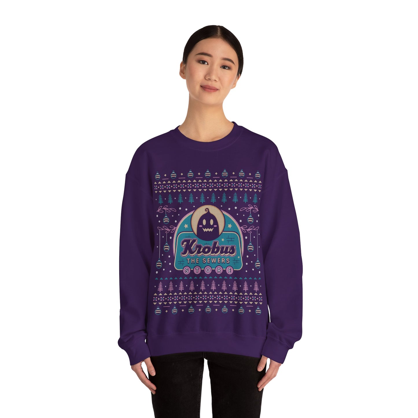 Krobus The Merchant Ugly Sweater Unisex Crewneck Sweatshirt