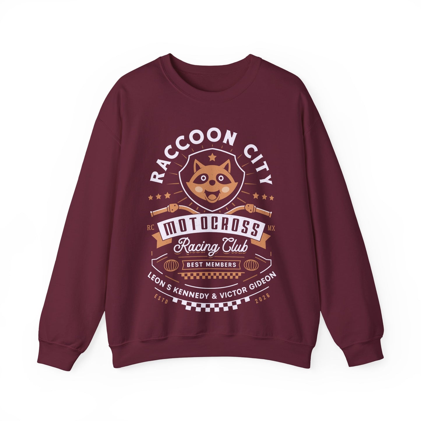 Raccoon City Racing Club Crewneck Sweatshirt