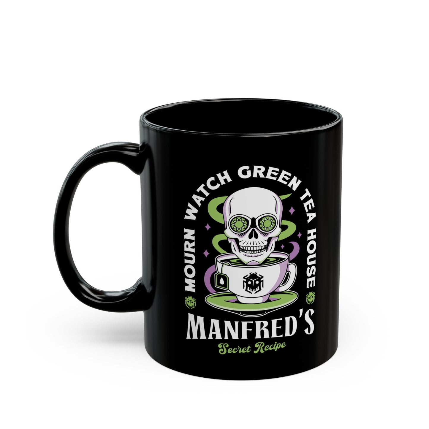 Mourn Watch Green Tea Black Mug