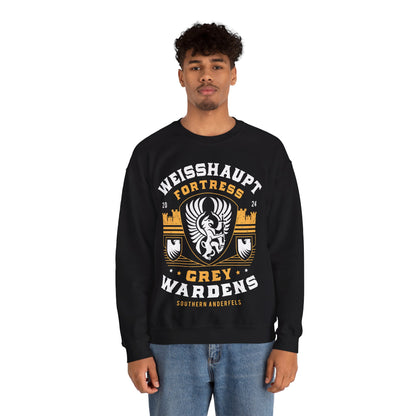 Grey Wardens Fortress Crest Unisex Crewneck Sweatshirt