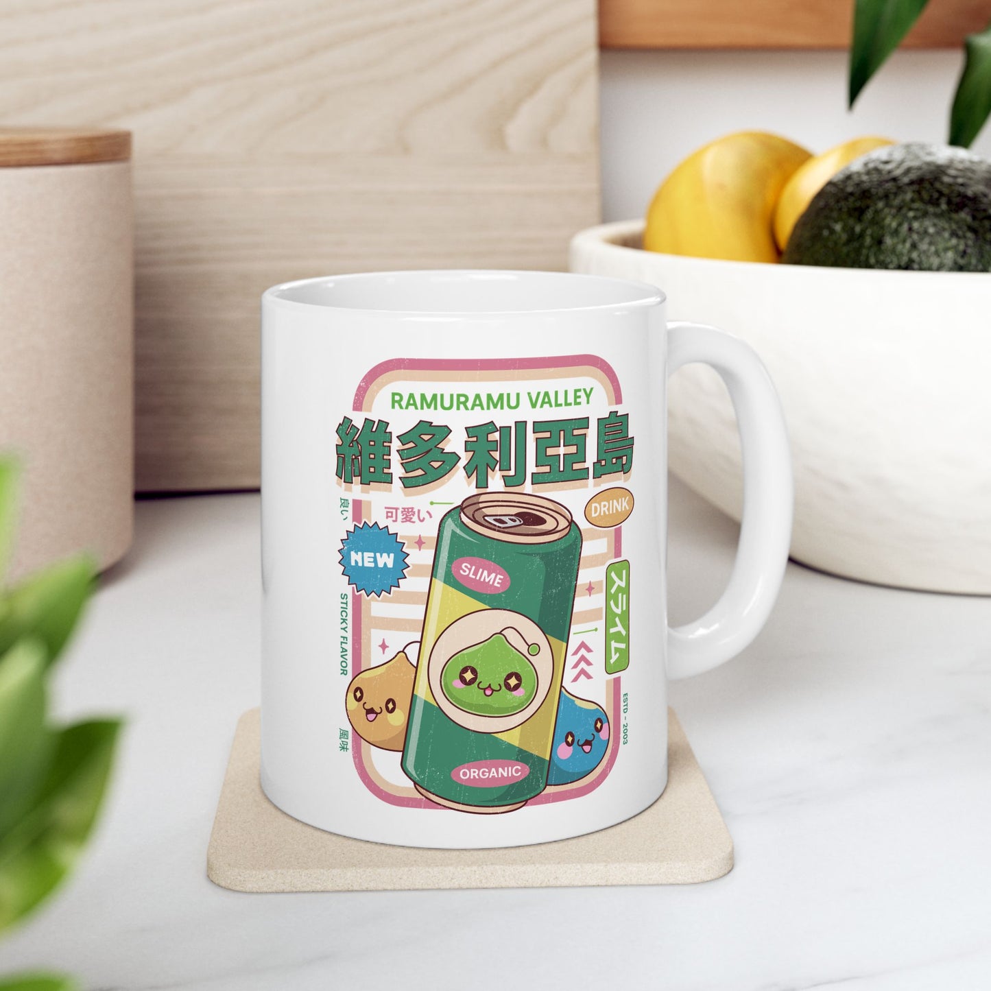 Ramuramu Valley Energy Drink Ceramic Mug