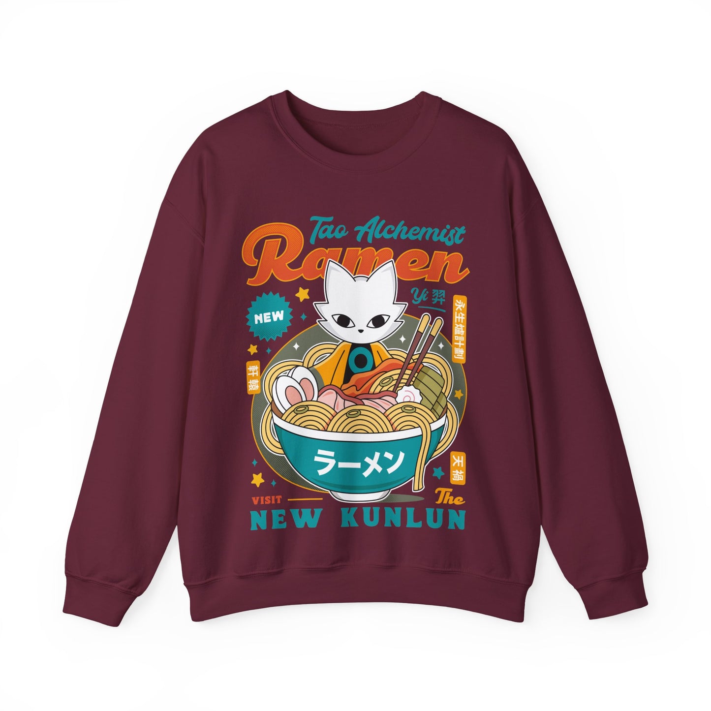The Mysterious Alchemist Ramen Unisex Crewneck Sweatshirt