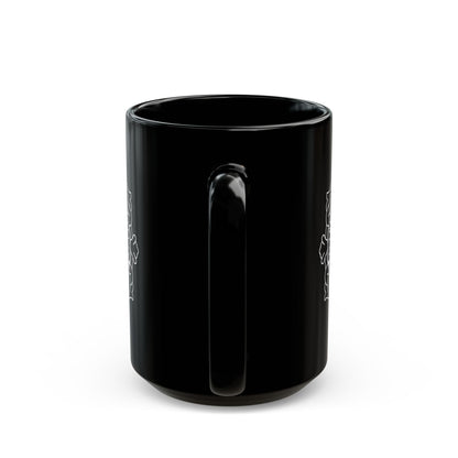 Wrenwood Hotel Emblem Black Mug