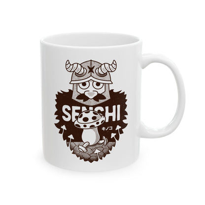 Dwarf And Mushroom Vintage Ceramic Mug