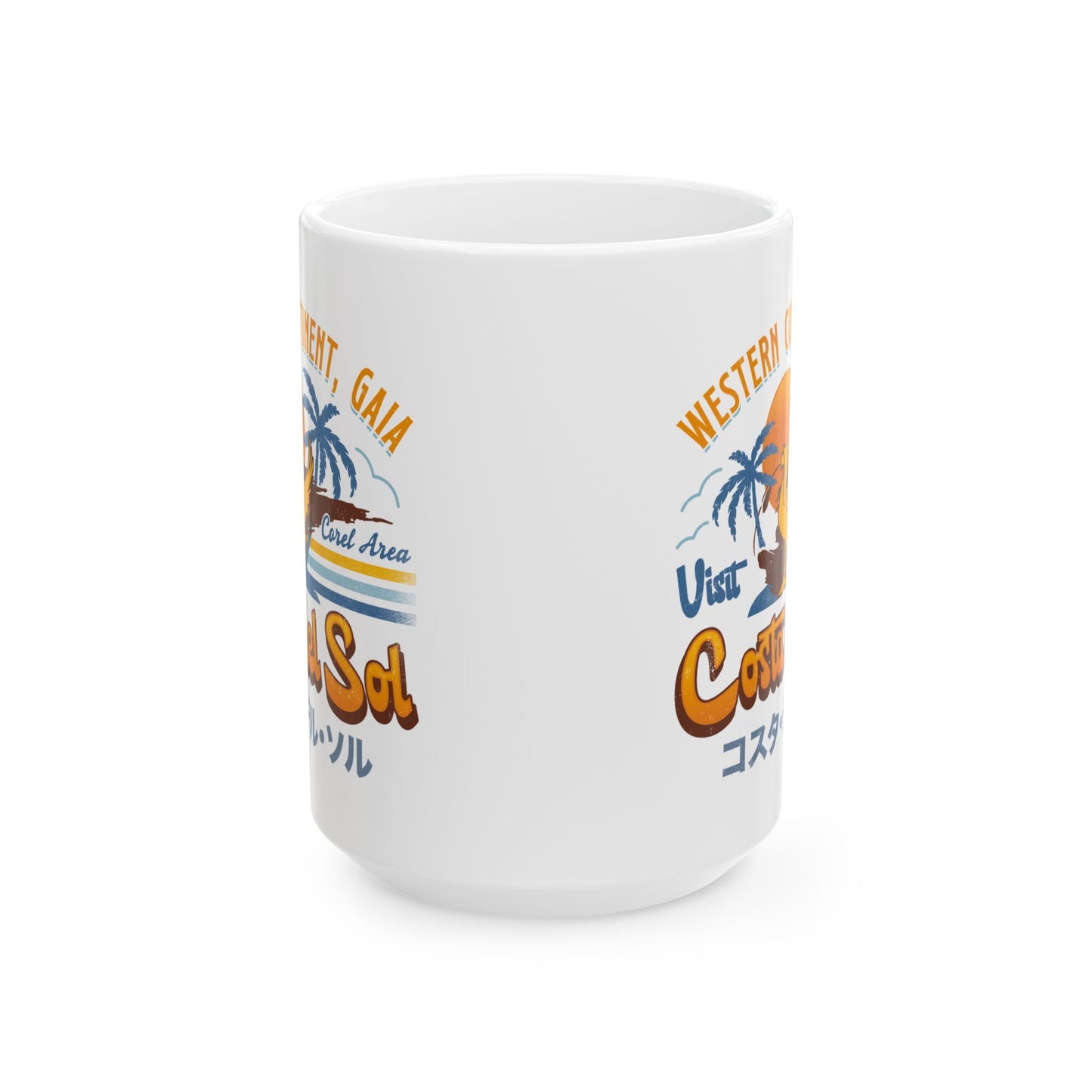 Costa Del Sol Vintage Ceramic Mug