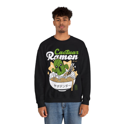 Cactuar Ramen Aesthetic Unisex Crewneck Sweatshirt