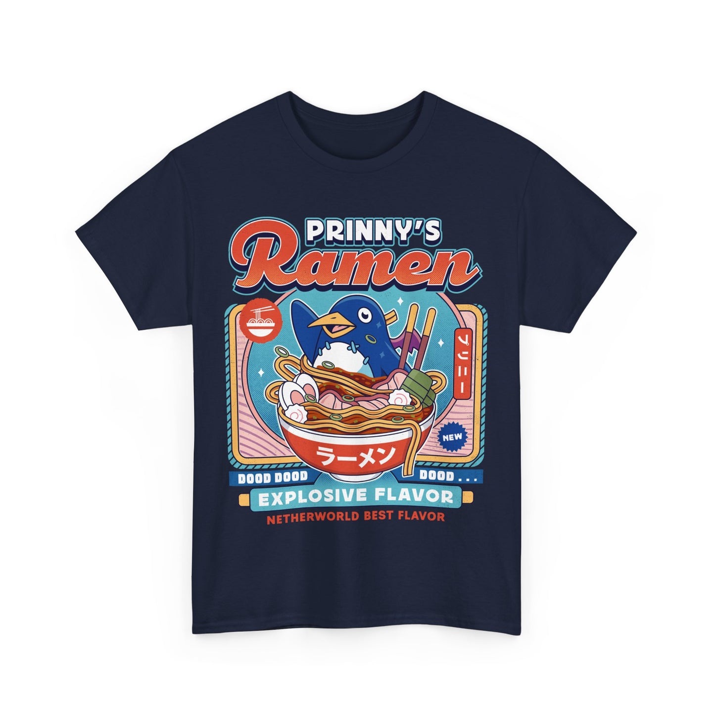 Prinny Dood Ramen Vintage Unisex T-Shirt