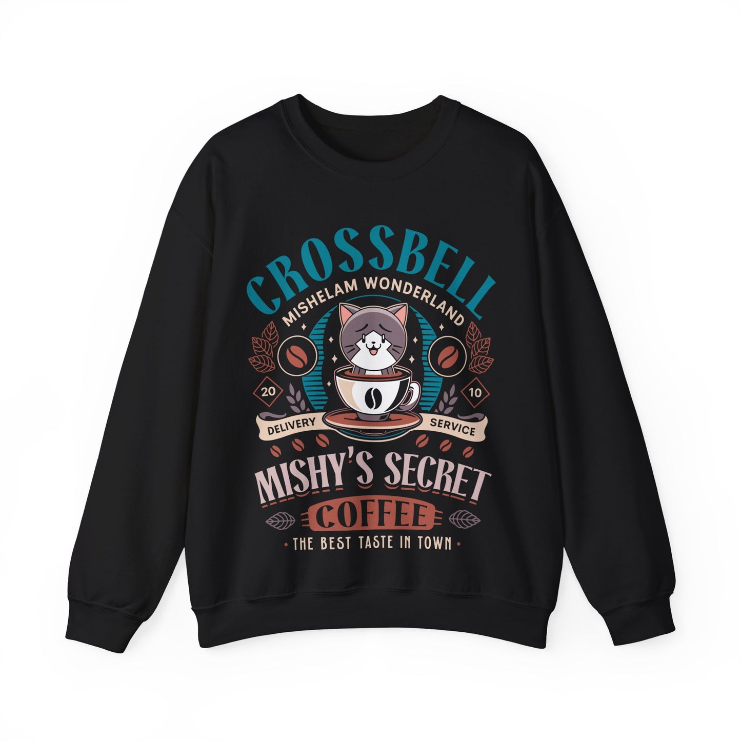 Mishelam Wonderland CoffeeUnisex Crewneck Sweatshirt