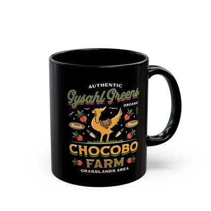 Gysahl Greens Emblem Vintage Black Mug