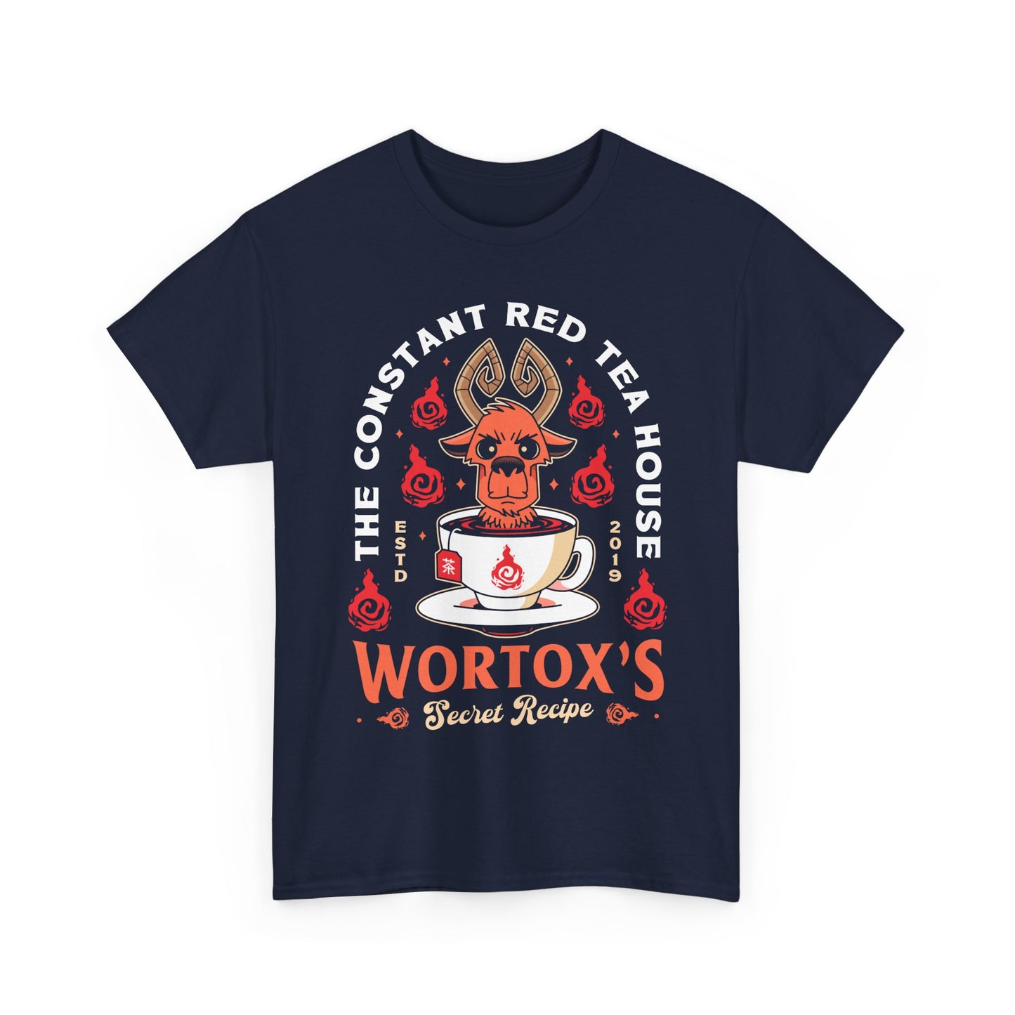 Wortox Red Tea Emblem Unisex T-Shirt