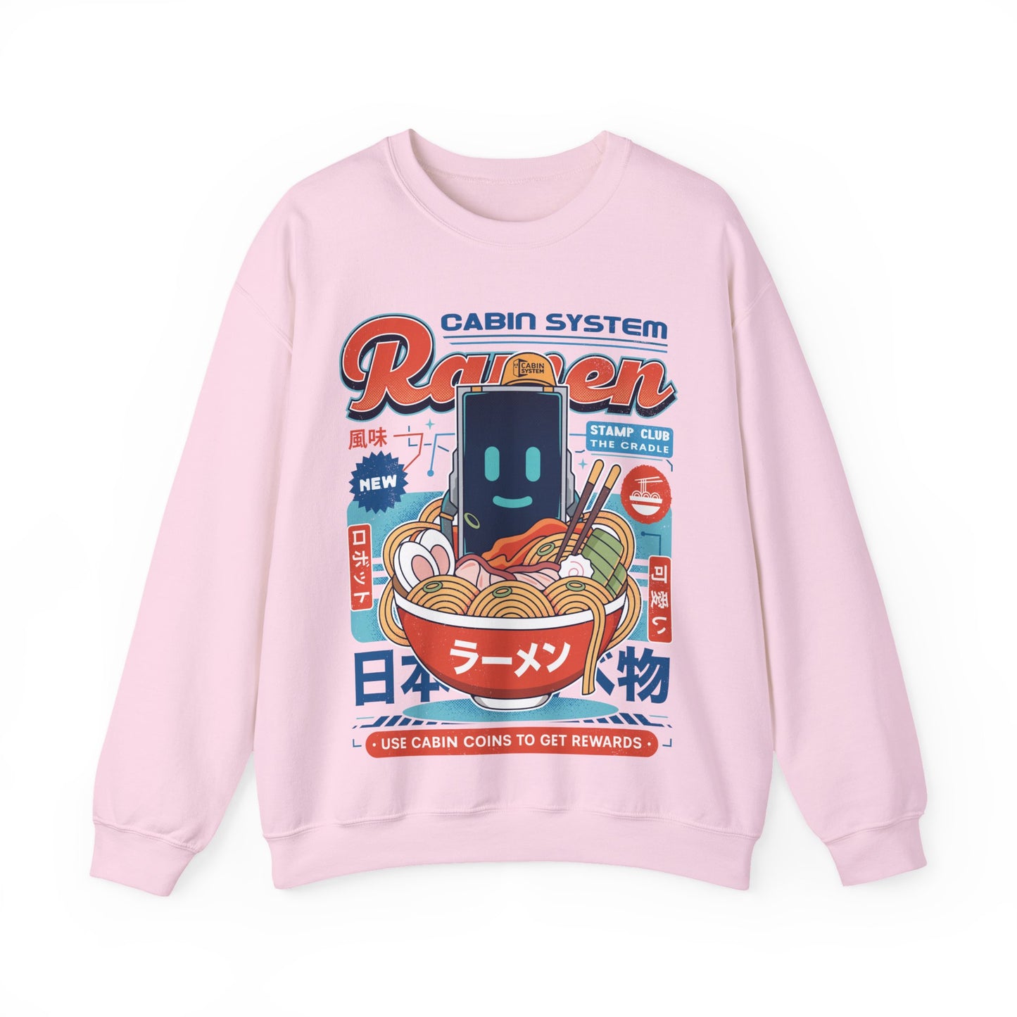Cabin Coins Ramen Vintage Crewneck Sweatshirt