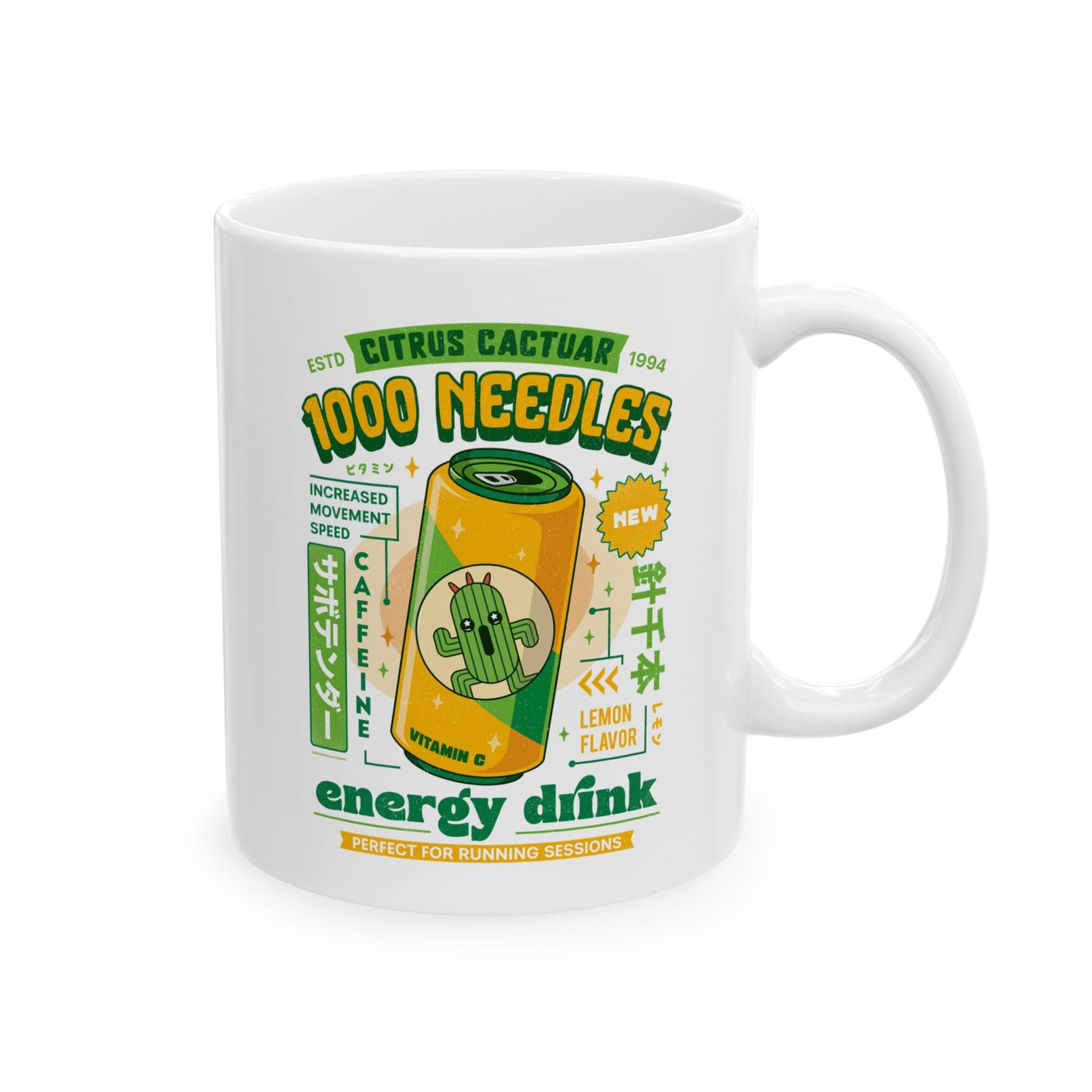 Cactuar Energy Drink Ceramic Mug