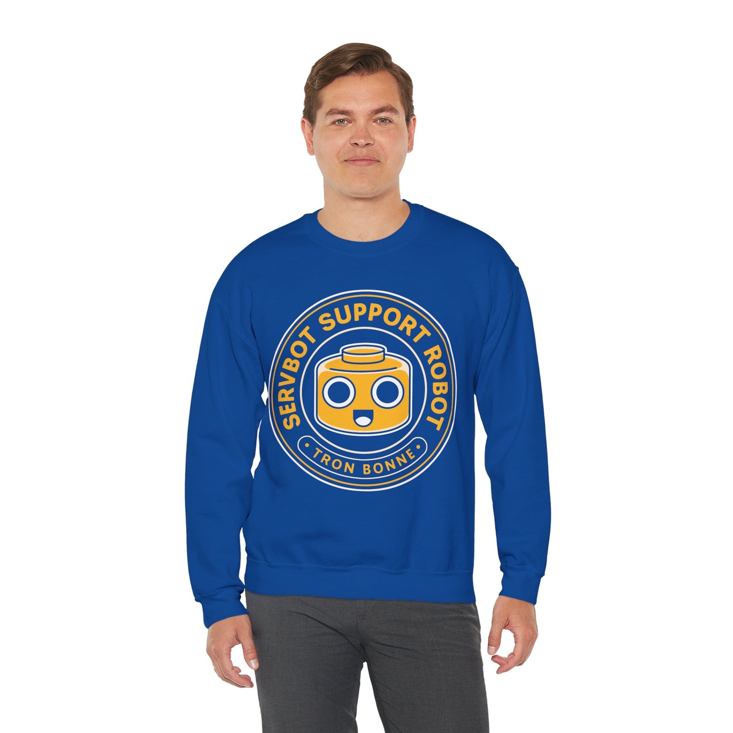 Servbot Vintage Crest Crewneck Sweatshirt