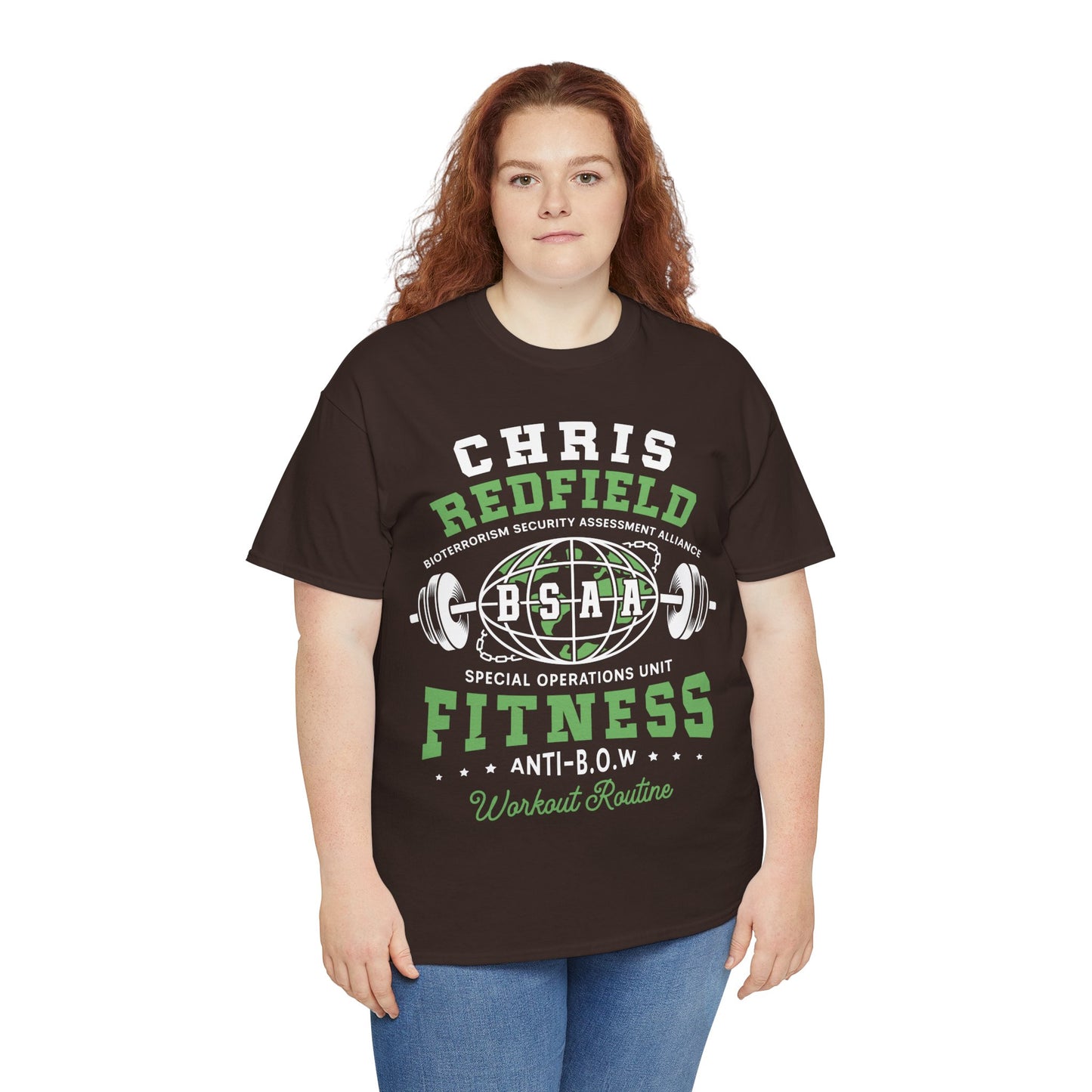 Bsaa Redfield Fitness Emblem Unisex T-Shirt