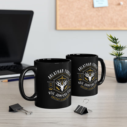 Veil Jumpers Club Emblem Black Mug