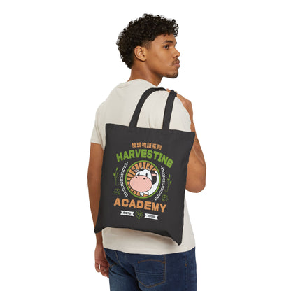 Kawaii Harvesting Academy Canvas Tote Bag