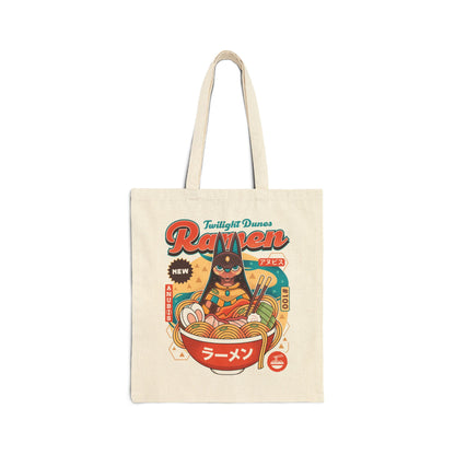 Twilight Dunes Ramen Vintage Tote Bag
