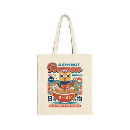 Servbot Ramen Vintage Tote Bag