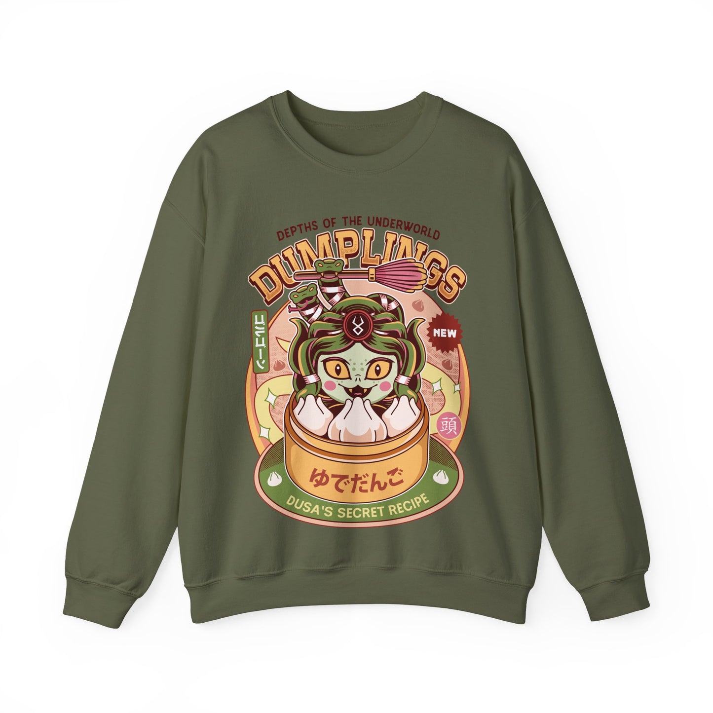 Dusa Dumplings Vintage Crewneck Sweatshirt