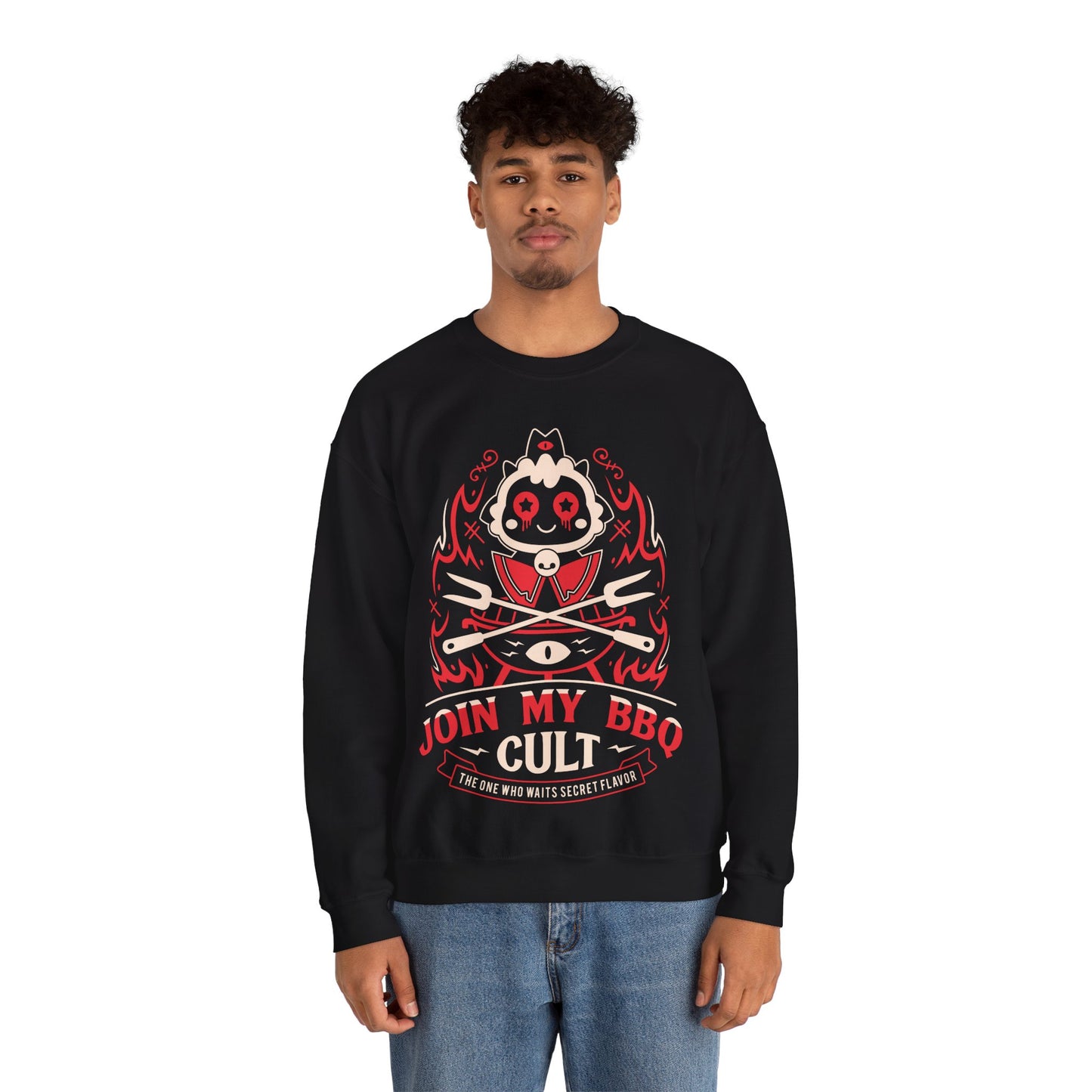 Join My Barbecue Cult Crewneck Sweatshirt