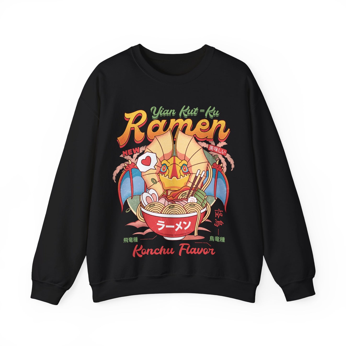 Yian Kut Ku Ramen Vintage Unisex Crewneck Sweatshirt