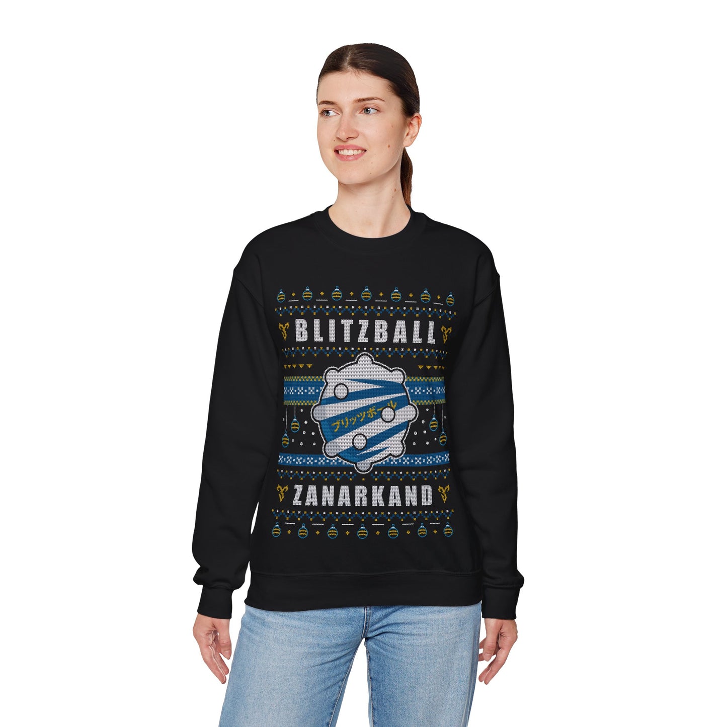 Blitzball Zanarkand Ugly Sweater Unisex Crewneck Sweatshirt