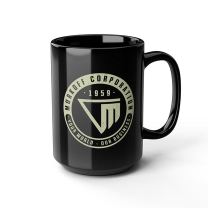 Murkoff Corporation Emblem Black Mug