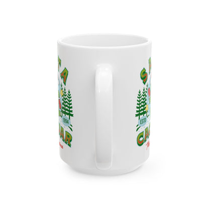 Santa Cactuar Ceramic Mug