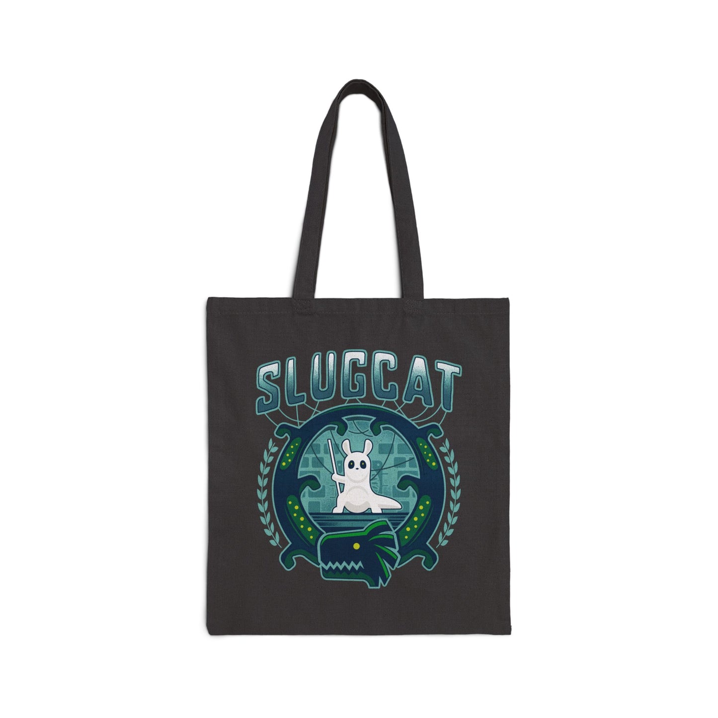 Slugcat Emblem Canvas Tote Bag