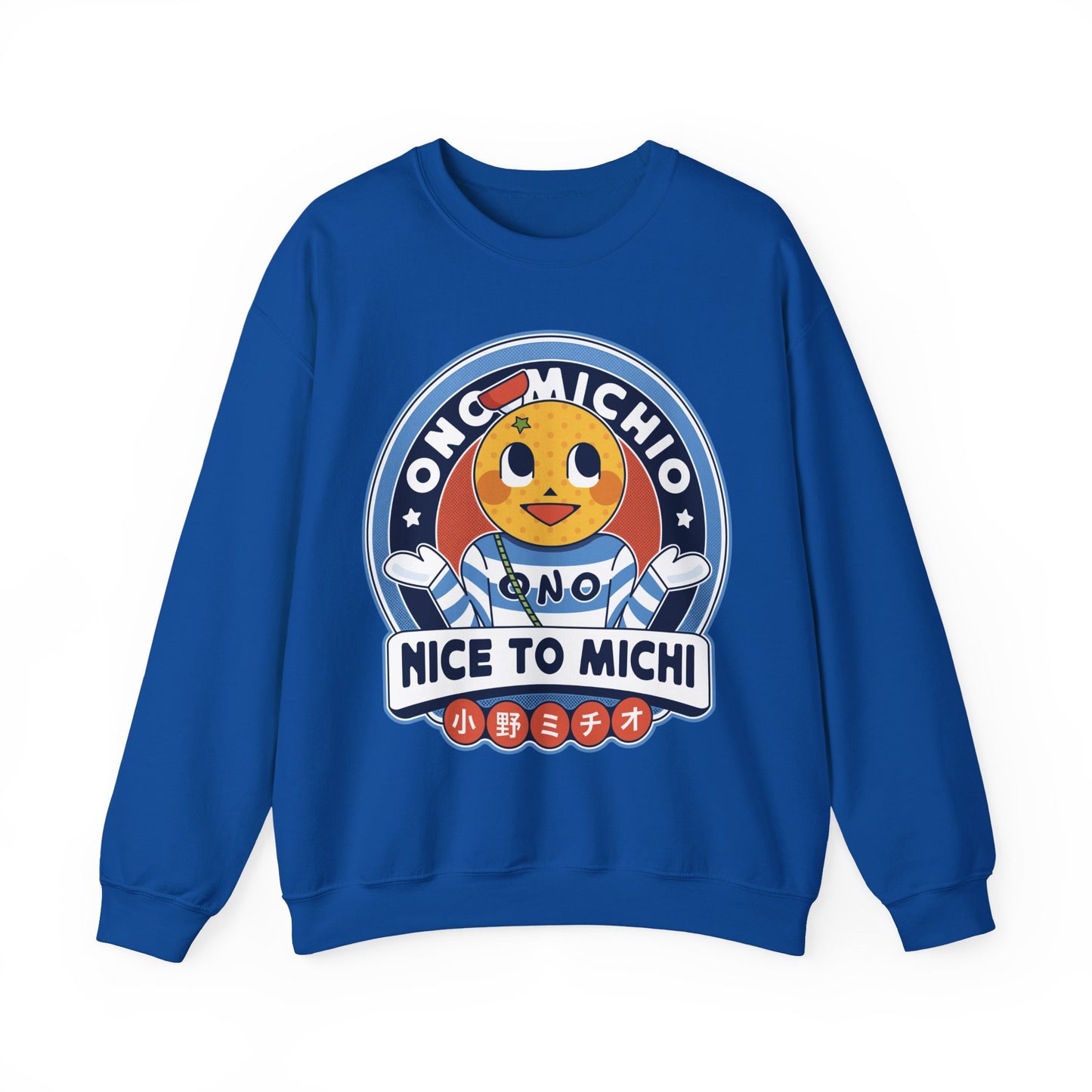 Ono Michio Vintage Emblem Crewneck Sweatshirt
