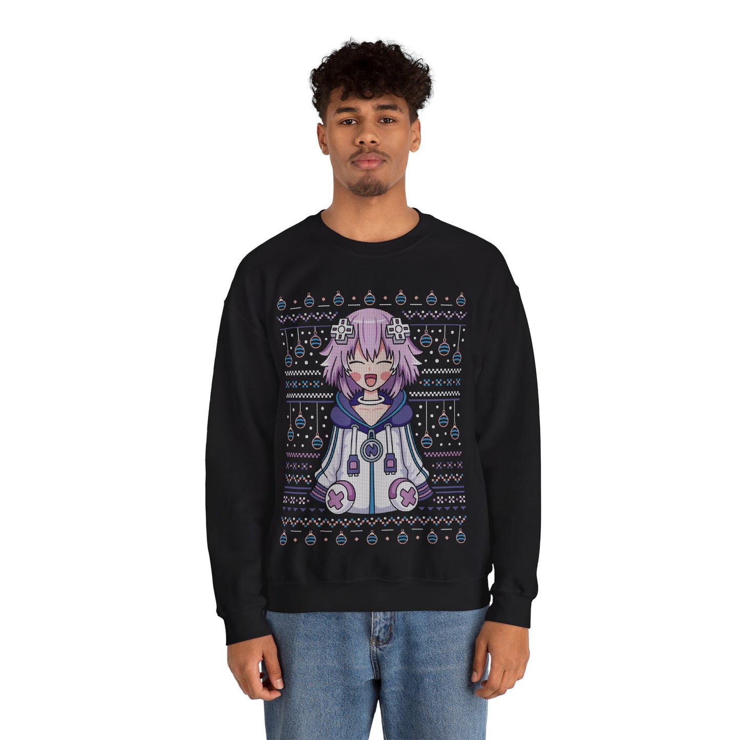 Planeptune Ugly Sweater Crewneck Sweatshirt