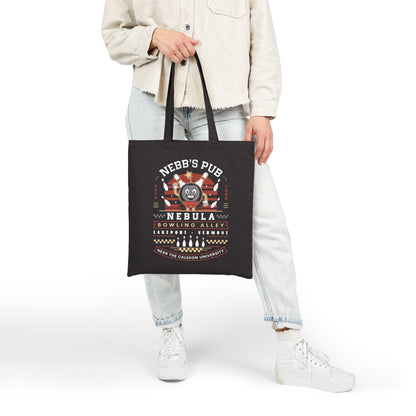 Nebb Bowling Mascot Emblem Tote Bag