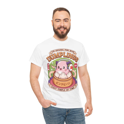 Pink Bean Dumplings Vintage Unisex T-Shirt