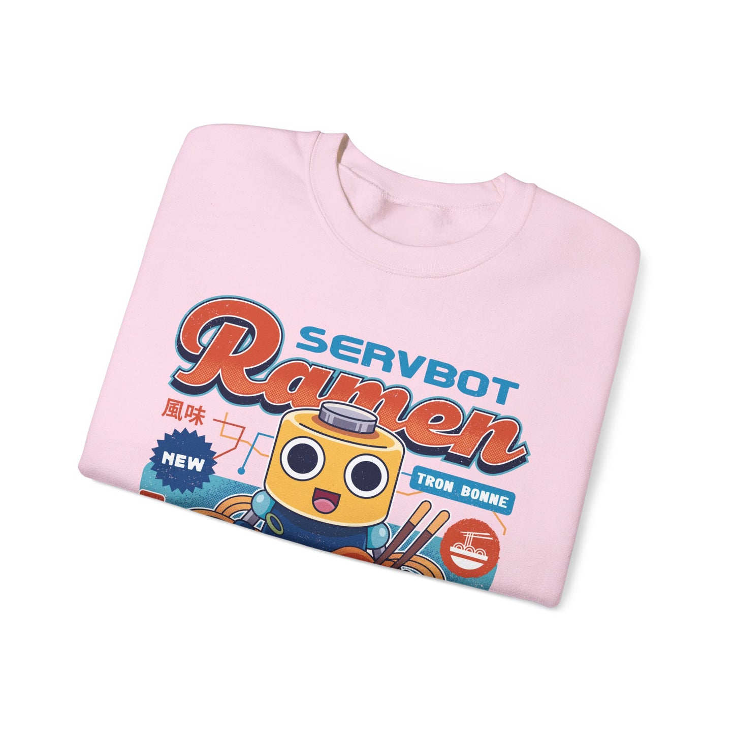 Servbot Ramen Vintage Crewneck Sweatshirt