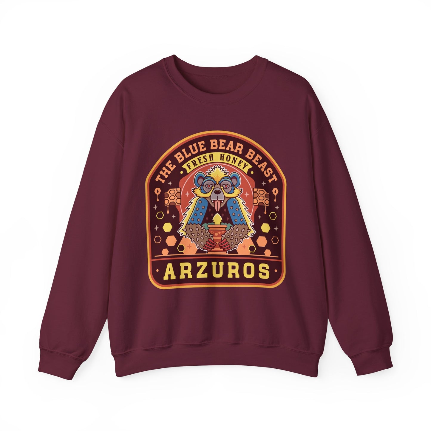 Arzuros Honey Emblem Crewneck Sweatshirt