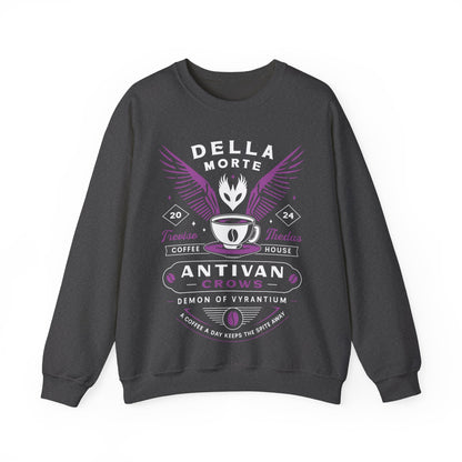 Antivan Crows Coffee Crest Unisex Crewneck Sweatshirt