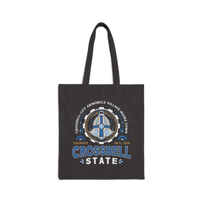Crossbell State Crest Cotton Canvas Tote Bag