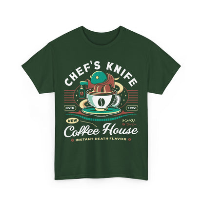 Chefs Knife Coffee Crest Unisex T-Shirt